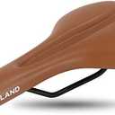 DRBIKE Comfortable Bike Seat for Men & Women, Adult Bike Saddle with Soft Foam, Wide Bicycle Saddle Replacement Universal Fit for MTB, Road, Cruiser & Indoor Bike, Waterproof