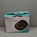 Shiatsu Foot Massager Electric Feet Massage Machine Deep Kneading Relief for Plantar Fasciitis, Air Compression, 3 Heat Levels Relax for Home Office Use, Christmas Gifts for Women Mom Dad Black