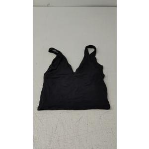 Women Sexy Halter Deep V Neck Backless Crop Tank Top Open Back Sleeveless Slim Fit Y2k Summer Tops S