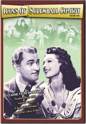 Icons of Screwball Comedy, Vol. 2 (Theodora Goes Wild / Together Again / A Night to Remember / The Doctor Takes a Wife), Format: DVD