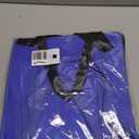 2PCS Refrigerator Grocery Bag,Cooler Bag,Zipper,Black,Blue