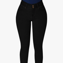 roswear Women’s High Waisted Stretchy Skinny Curvy Jeans Tummy Control Jeggings Size XXL