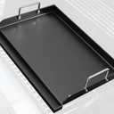 Universal Griddle for Gas Grill - 23" x 16" Nonstick Ceramic Coating Griddle Top for Gas Stove, Flat Top Plate for Outdoor Grill/Camping/Tailgating (23" x 16" x 2.6")