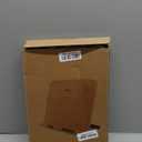 Readaeer Bamboo Book Stand, Large Book Holder with 6 Adjustable Height, Foldable Cookbook Stand Desktop Document Holder for Kitchen & Office (13.4 x 9.3 Inch)