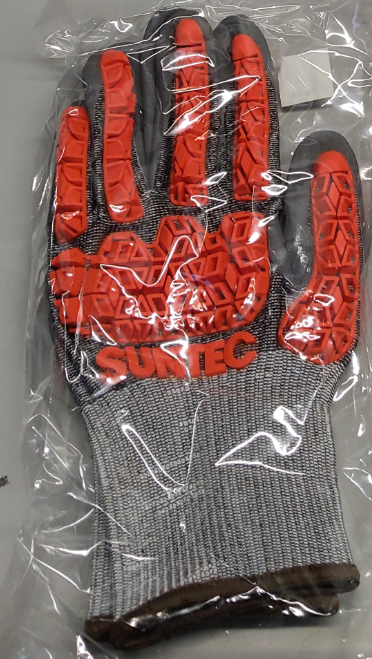 Suntec Protective Work Gloves Large 6 Pairs