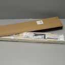 LazBlinds No Tools No Drill 1" Vinyl Mini Blinds, Cordless Blinds for Windows, Light Filtering Horizontal Window Blinds & Shades, 29" W x 64" H, Cream