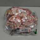 Daifunli 6 Pcs Large Christmas Sugar with Candy Poinsettia Flowers Tree Picks with Berries 10.6 Inches Christmas Tree Ornaments for Xmas Home Vase Decor(Red and Brown)