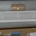 LEVOLOR Basics 2” Faux Wood Horizontal Blinds for Indoor Windows, 30” W x 64” H, Cordless Light Filtering Window Shade, White