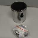 200 Chrome Handlebar Mount Motorcycle Metal Cup Holder Rotate 360 Degrees