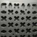 Century 36"x36"x3" Black Plastic Condenser Unit Pad or Equipment Pad- #18048B