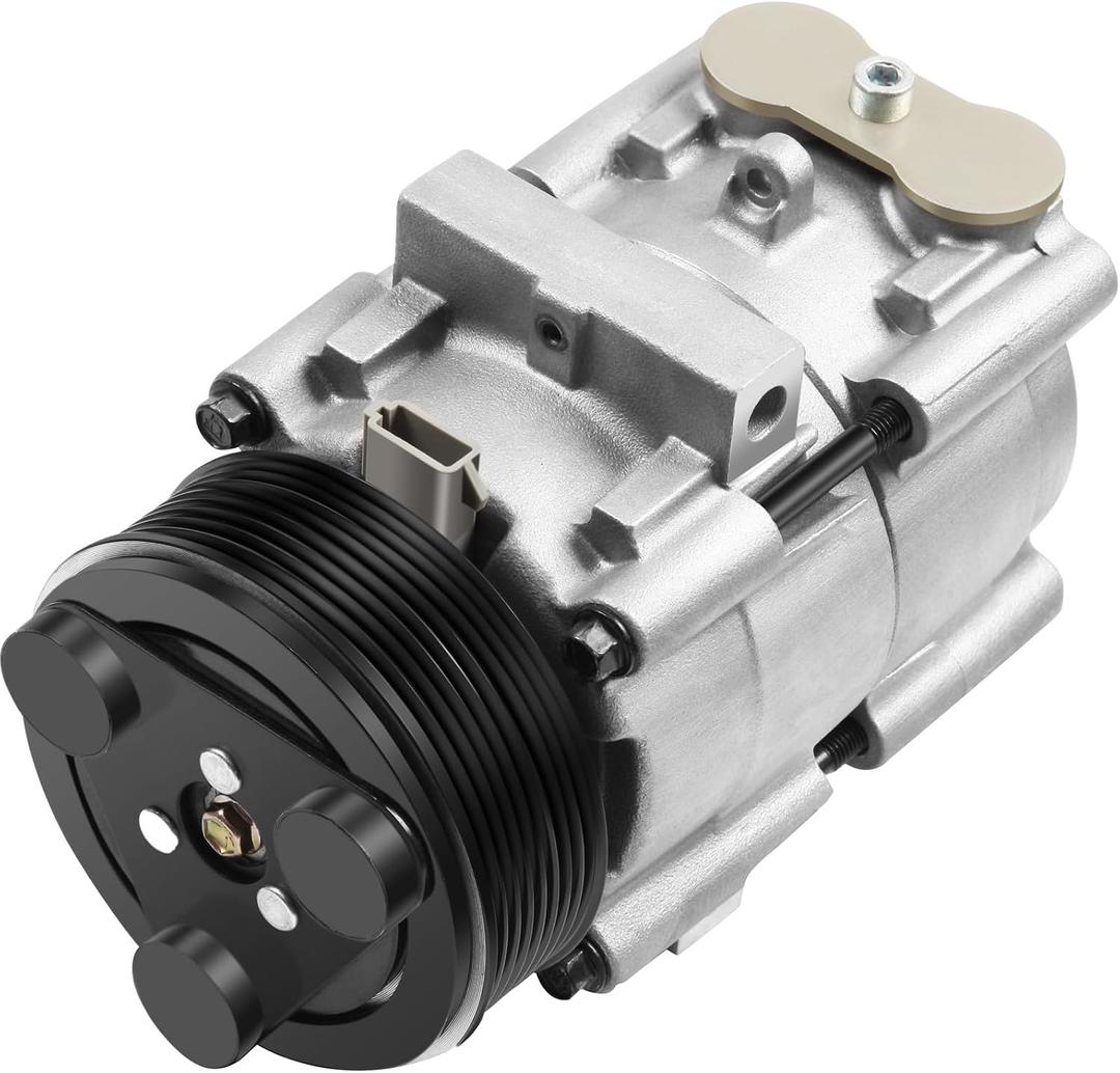 ECCPP AC Compressor for Ford for F-150 1997-2001 for Ford for F-250 1997-1999 for Ford F53 6.8L 2000-2001 AC Compressor with Clutch