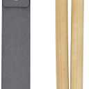 US36 Single Point Needles Wooden for Super Chunky Roving Yarn Knitting (20mm-16inch-40cm)