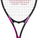 Wilson Tour Slam Adult Tennis Racquet Black/Pink - Grip Size 2-4 1/4"