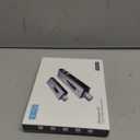 2025 Upgraded Wireless HDMI Transmitter and Receiver, 4K Decode, 100FT Range, 2.4G/5G Plug & Play, No App/Bluetooth, Metal Housing, for Streaming Video & Audio to HDTV/Projector/PC/Laptop/TV Box