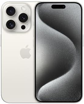 Apple iPhone 15 Pro, US Version, 128GB, White Titanium 