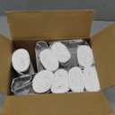 Code V 200 Count Heavy Duty Trash Bags Custom Fit 4.2-4.8 Gallon / 16-18 Liter with Reinforced Drawstring Compatible with simpleman Code V Heavy Duty White Garbage Liners Leak-Proof & Tear Resistant