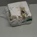 BUCLA 200-Piece Gold Plastic Silverware - Heavy Duty Disposable Cutlery Set - 100 Gold Plastic Forks & 100 Spoons for Catering, Party, Dinner, Wedding