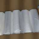 20-30 Gallon Trash Can Liners, 500 Count High Density Garbage Bags, 30'' x 37'', Clear, for Outdoor, Bathroom, Office, Recycling, Janitoria, Commercial and Industrial Use