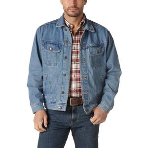 Wrangler Men's Rugged Wear Unlined Denim Jacket 4XL-Large