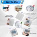 Strong Double Sided Nano Mounting Tape Heavy Duty for Walls,Adhesive Strips for Hanging,Office,Car,Home,DIY Item,Clear Waterproof