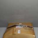 VASAGLE Side Table, Small End Table, Tall Nightstand for Living Room, Bedroom, Office, Bathroom, Classic Black ULET273B16