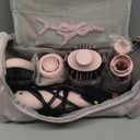 5 in 1 Hot Air Styler Wrap - High-Speed Hair Dryer, Volumizing Brush with Auto Curlers, Fast Drying & Frizz-Free Styling Straightening, No Heat Damage, Includes Travel Bag, Gift for Women