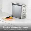 Ninja® Flip Toaster Oven & Air Fryer, Large Capacity, Stainless, SP151, 17.01 in L x 15.75 in W x 7.68 in H