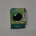 Welnove Gel Heel Protector Cups, Inserts Pads for Women Men, Plantar Fasciitis, Heels Spur Pain Relief, Achilles Tendonitis Dry Cracked Heel Support Cushion Black (W 4.5-9 / M 5-8)