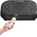 Vibration Plate Exercise Machine - Vibration Plate for Lymphatic Drainage, Whole Body Workout Equipment for Women Men Power Shaping Waver Vibrating Board at Home Gym Fitness Platform