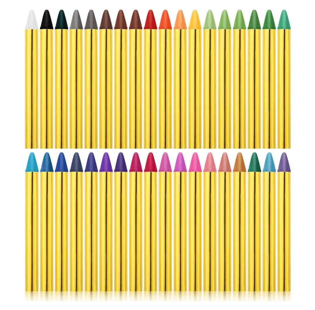 Mr. Pen- Kids Face Paint Sticks, 36Colors, Face Paint for Kids, Face Paint Crayons, Face Paint Stick, Face Crayons, Face Paint Pens, Face Paint Kids, Face Painting Supplies, Face Painting Kit for Kids
