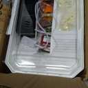 Turtle Tank Kit with Lid,Aquatic Tortoise Habitat Cage Starter Aquarium with Multi-Function Area,UV Basking Platform Light,Water Filter,Rain Shower Arm,Plant,Stone,Enclosure Red Eared Slider