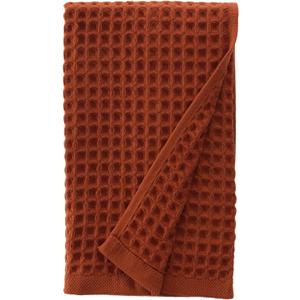 sea me at home Waffle Hand Towel  100% Turkish Cotton, Quick-Dry, Soft and Absorbent Bathroom Towel (Terra)