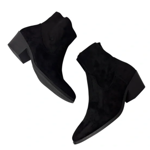 SM NEW YORK BRANTLEY BLACK GOLD WOMEN BOOTS
(Black, Size 6) 