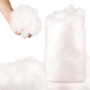 Christmas Fake Snow Decor, 30oz Artificial Fluffy Snow for Winter Mantle Village, Nativity, and Christmas Decoration (2 Pack 15oz)