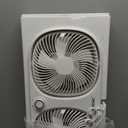 Shinic 3-Speeds Window Fan with 180+90 Rotatable Fans, Manual Reversible, Vertical Window Fan with Rigid & Accordion Expanders, Width Adjustable (21.65" to 33.27"), Ideal for Home, Kitchen, Bedroom