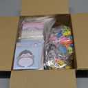 244 Pcs Back to School Stationery Set, First Day of School Gift Pencil Box Eraser Stickers Classroom Gifts Students Party Exchange Gifts Back to School Supplies