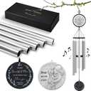 Gifts for Mom from Daughter Son Kids,Birthday Gifts for Mom, Perfect Present for Mothers of All Ages, 36" Outdoor Wind Chimes
