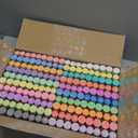180PCS Sidewalk Chalks Set in 20 Colors, Non-Toxic, Washable Jumbo Outdoor Chalk for Kids, Pavement Chalk