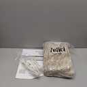 Tefici Electric Heated Blanket Throw, Super Cozy Soft 2-Layer Flannel 50" x 60" Heated Throw with 3 Heating Levels & 4 Hours Auto Off, Machine Washable, ETL&FCC Certified, Home Office Use,Camel