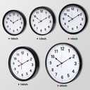 LEIKE Metal Large Wall Clock 24IN Black, Retro Silent Quartz Battery Operated, Decorative for Patio, Kitchen, Living Room, Bedroom, Pool