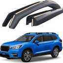 Goodyear Shatterproof in-Channel Window Deflectors for Subaru Ascent 2019-2025, Rain Guards, Window Visors for Cars, Vent Deflector, Car Accessories, 4 pcs - GY007940
