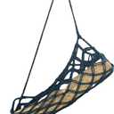 laddawan Macrame Yoga Mat Carrier Bag, Suitable for most Yoga Mats (navy blue)