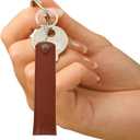 MERRYHAPY Multifunctional Detecting Lens Keychain Marked Cards Inspecting Lens for Mahjong and Game Cards Portable Light Detection Tool for Invisible Ink Pocket Carry with Pouch