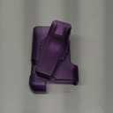 Tandem Tslim X2 Pump Case Accessories Smooth Comfortable Flexible Safe Convenient Insulin Pump Holder 360 Rotating Sturdy Belt Clip for t:Slim/t:Slim G4 (Purple)