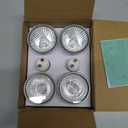 Vinaco GU10 Bulb, 6 Pack Halogen 120V 35W, Dimmable, MR16 GU10 Light Bulb with Long Lasting Lifespan, gu10+c for Track&Recessed Lighting, Gu10 Base Bulb, 35W MR16/FL/GU10, Warm White