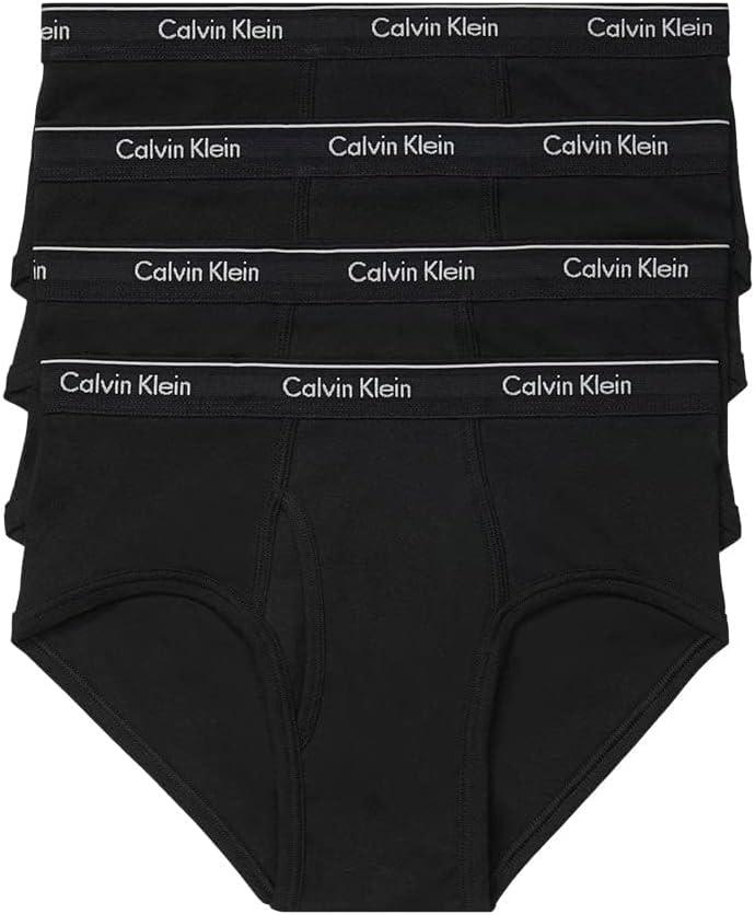 Calvin Klein Men's Cotton Classics 5-pack Brief (Black)