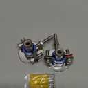 Stainless Steel Adjustable Pipe Clamp Bracket - Wall/Ceiling Mount Support for 3/4-Inch (25mm) Pipe, Heavy-Duty Rustproof Brackets with Screws, Set of 2