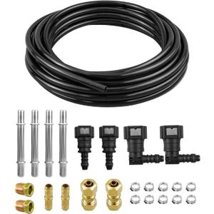 3/8 in (10mm), 23 Pack for Automotive Replacement Fuel Line Repair Kit