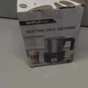 SIMPLETASTE Milk Frother, 4 in 1 Electric Milk Steamer, 16.91oz/500ml Automatic Warm and Cold Foam Frother for Coffee, Latte, Macchiato, Cappuccino, Hot Chocolate, Easy to Clean