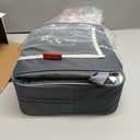 Nuby Easy Go Booster Seat - Travel Booster Seat for Babies and Toddlers - Holds Up to 35 Pounds - 9+ Months - Gray Chevron